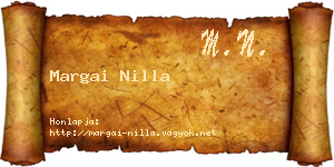 Margai Nilla névjegykártya